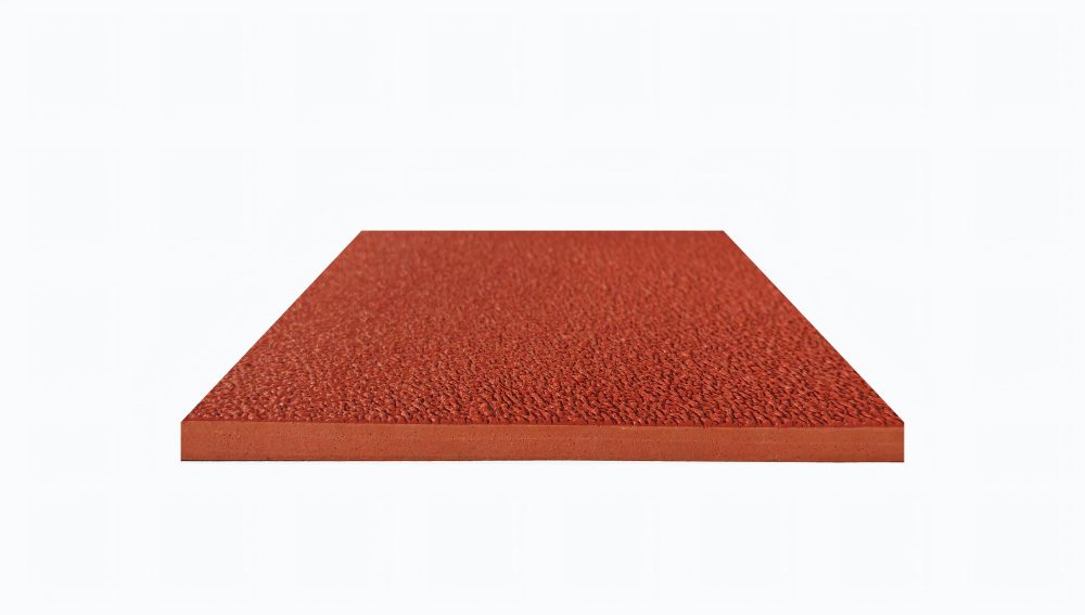 全塑型自结纹塑胶跑道